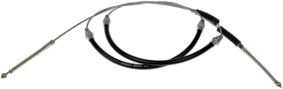 Handbremsseil Hinten - Brakecable Rear  Corvette C2+C3  65-82